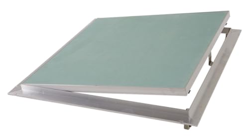 Trampilla aluminio y placa pladur (300X300)
