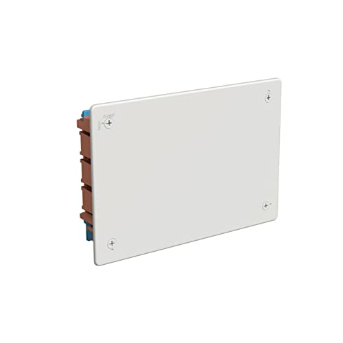 FAMATEL — Caja de conexiones para instalación | Tapa con garras metálicas | Sin cono | 200x130x60 | naranja